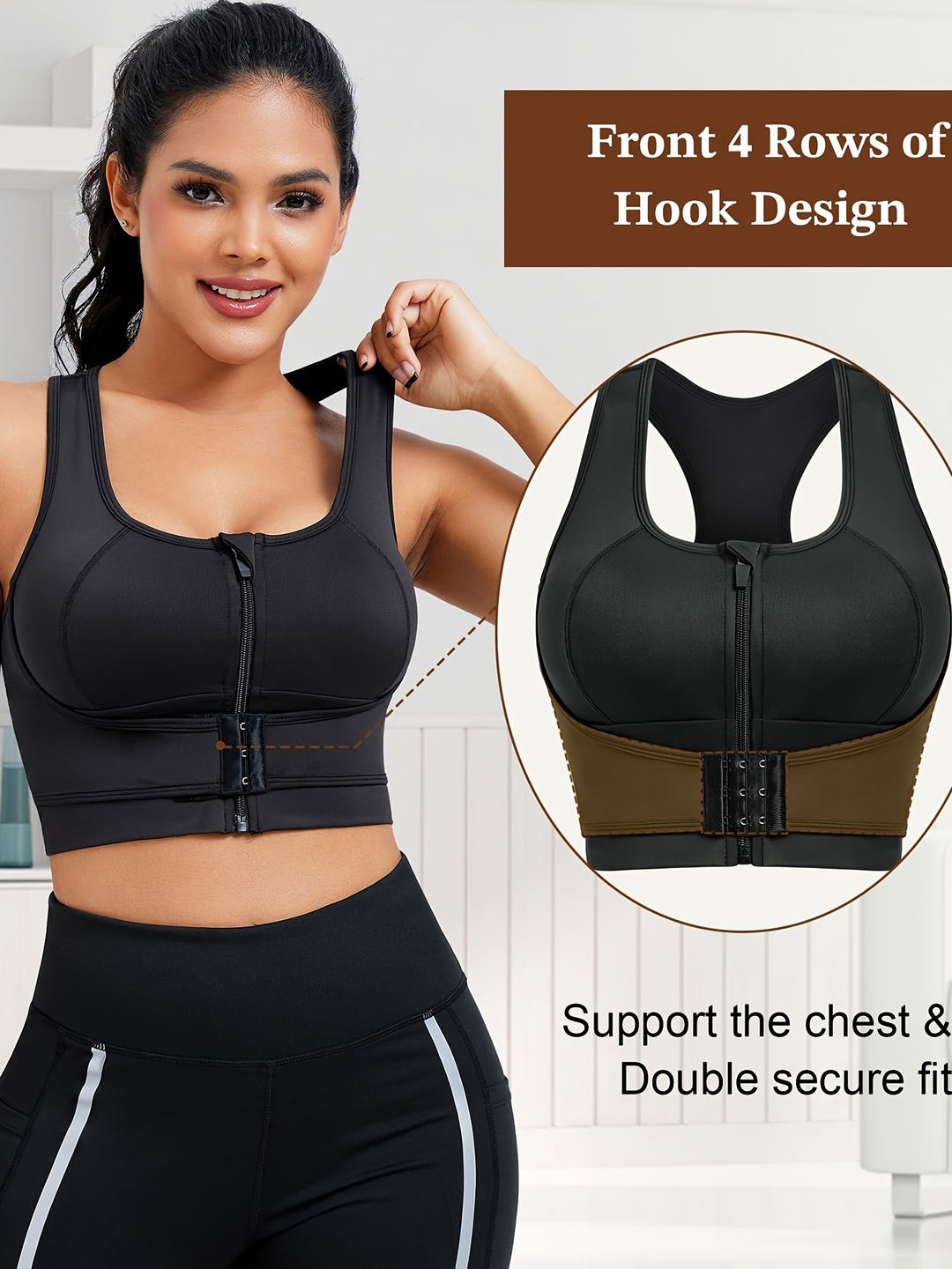 Vital | High-Support Sports Bra with Adjustable Support Straps