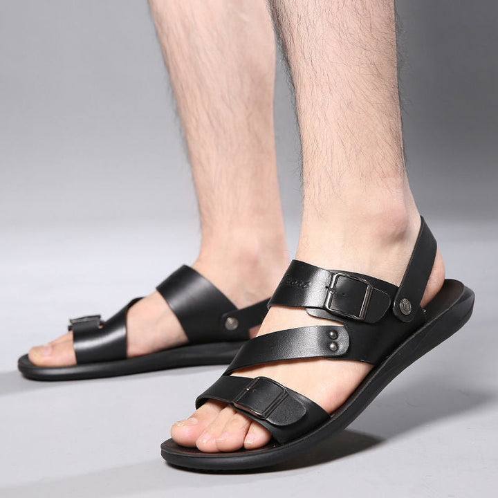 Elijah | Supportive Premium Leather Sandals