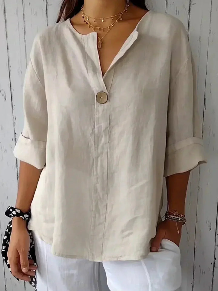 Bita™ | Casual Elegant V-neck Blouse