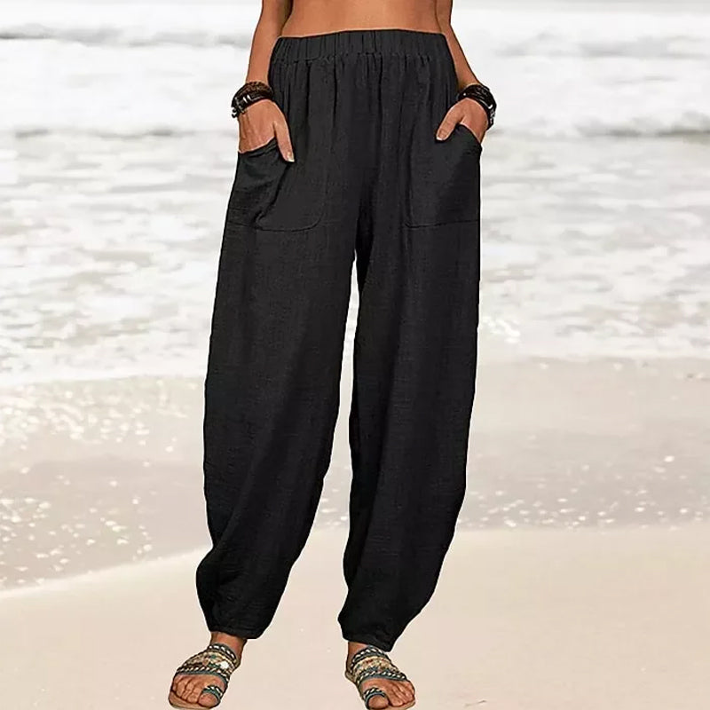 Tessa | Elasticated Over-Sized Lounge Pants