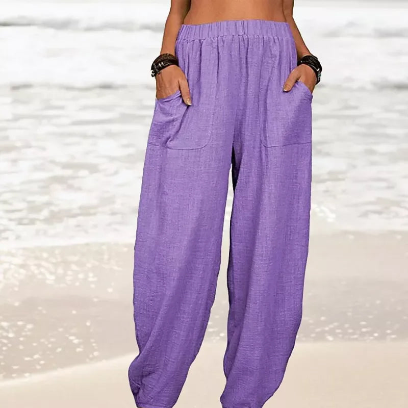 Tessa | Elasticated Over-Sized Lounge Pants