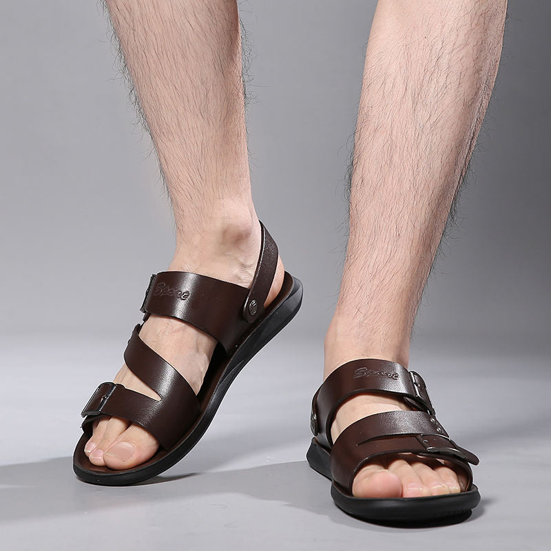 Elijah | Supportive Premium Leather Sandals