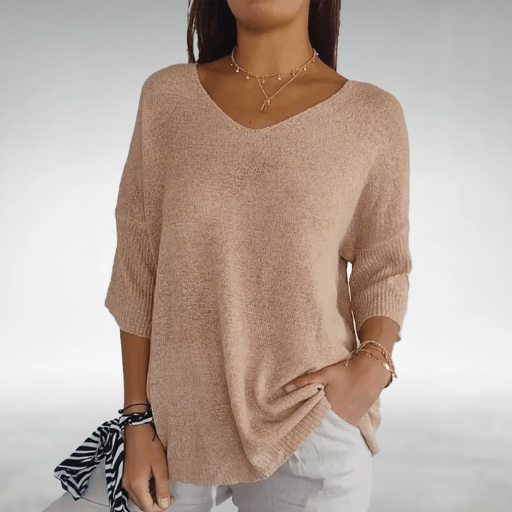 Flavia | Elegant Casual Knitted Shirt