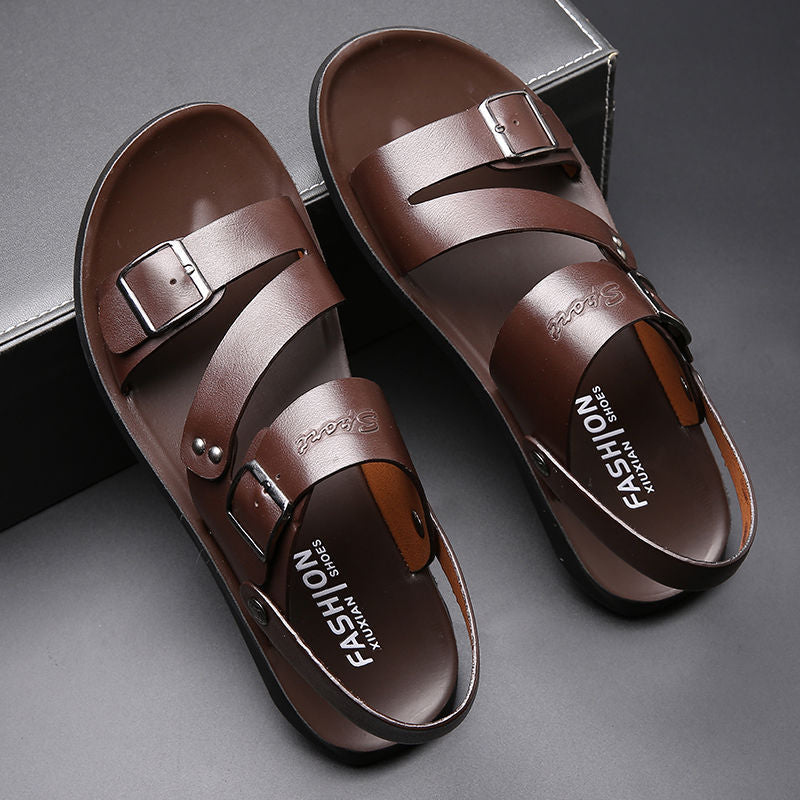 Elijah | Supportive Premium Leather Sandals