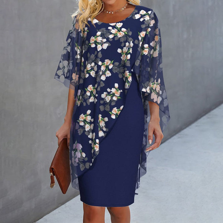 Bethany™️ | Chic Floral Dress with Tummy Coverage