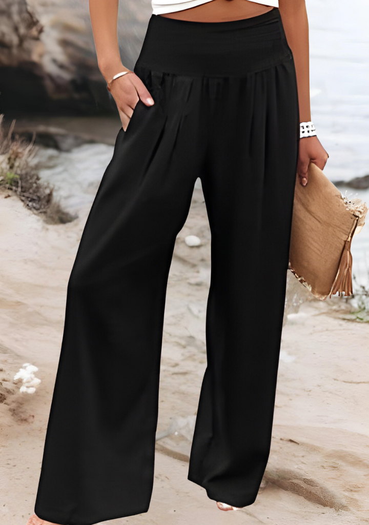 Maelle™ | Elegant Loose Wide Leg Beach Pants