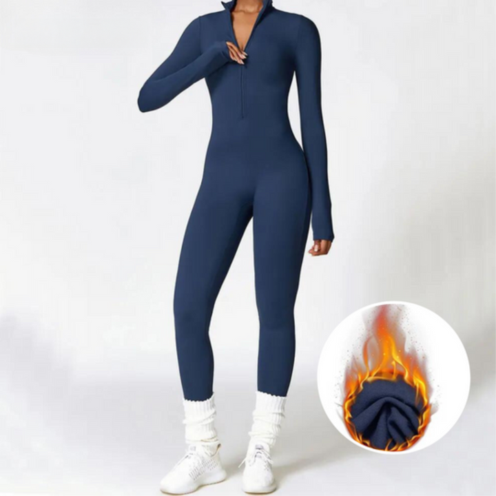 FlowFit | Stylish & Flattering Comfort Fitness Jumpsuit