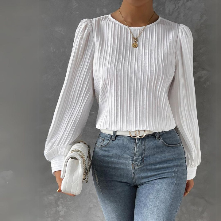 Selene | Casual Chic Solid Blouse