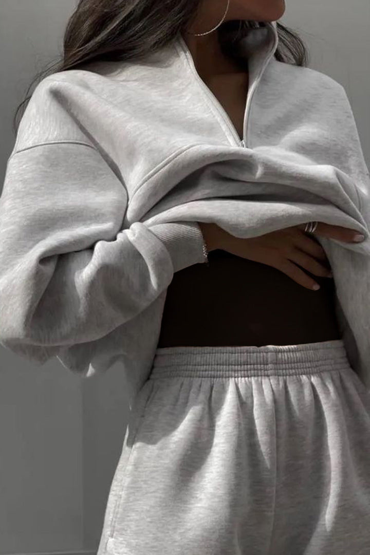 Juliana | Relaxed Solid Colour Two-Piece Tracksuit