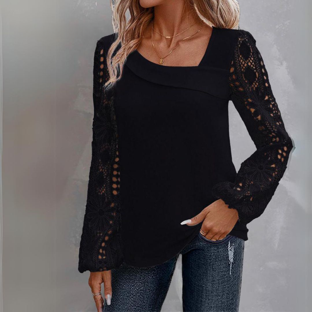 Gracie | Casual Chic Lace Blouse