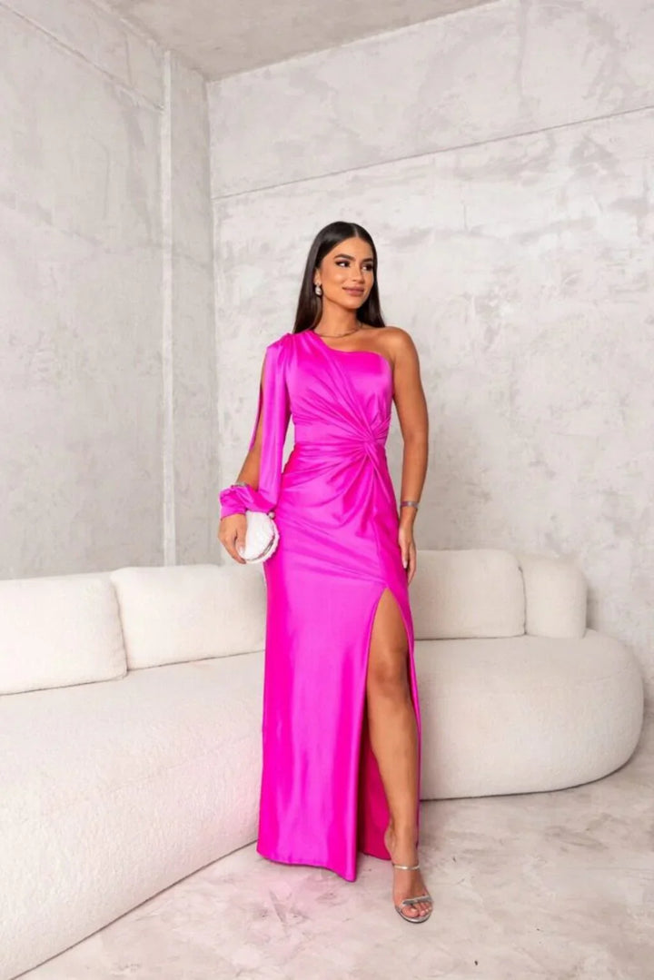 Karolina | Elegant Chic Slit Maxi Dress