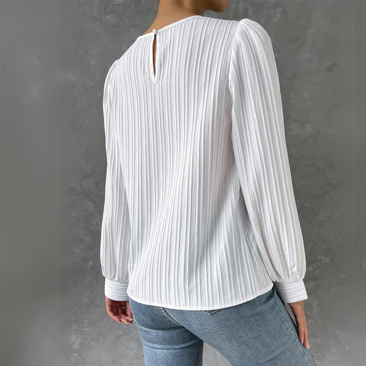 Selene | Casual Chic Solid Blouse