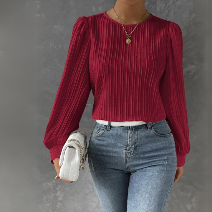 Selene | Casual Chic Solid Blouse