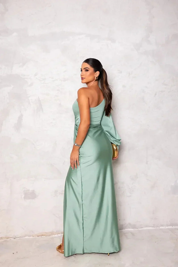 Karolina | Elegant Chic Slit Maxi Dress