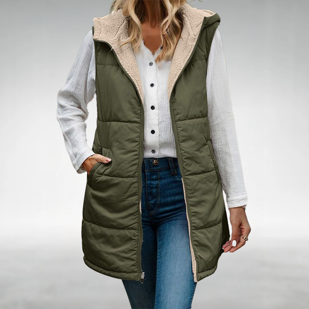 Taneva | Stylish Luxe Quilted Vest