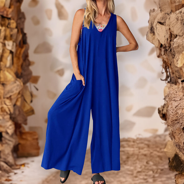 Livia™ | Classic Wide-Leg Jumpsuit