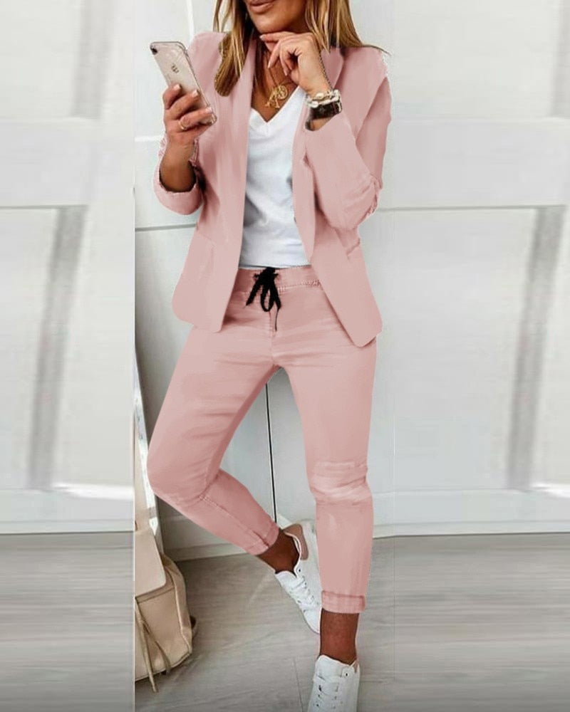 SIENNA™ | Elegant Blazer Set (Blazer+Pants)