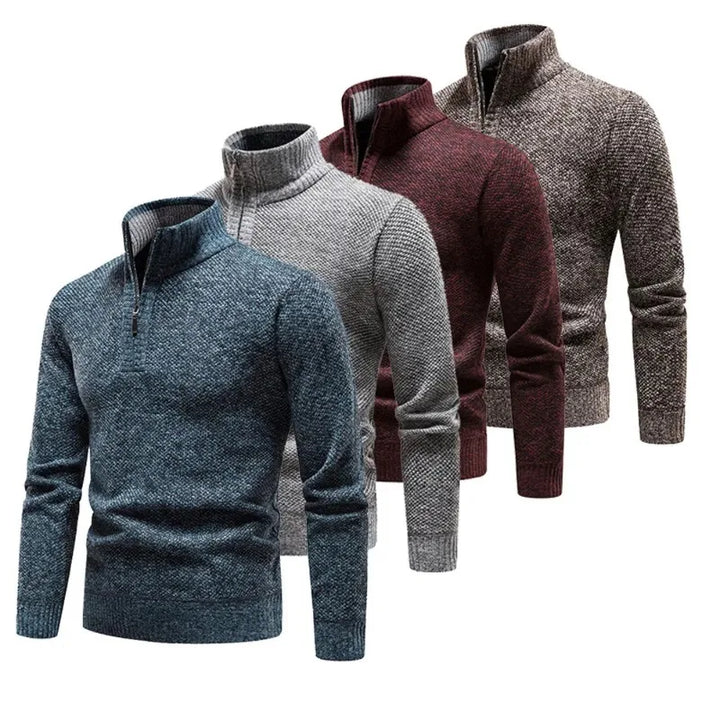 Toby™ | Essential Casual Chic Half-Zip Sweater