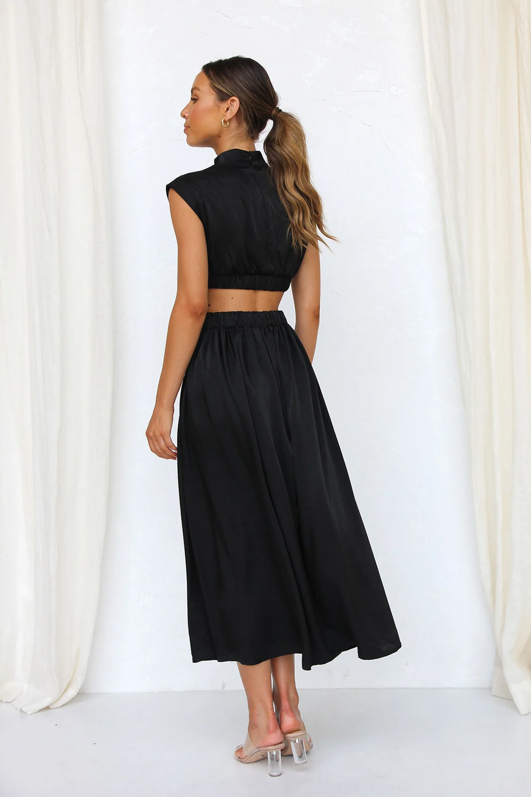 Madison™ | Elegant Cut-Out Waist Dress