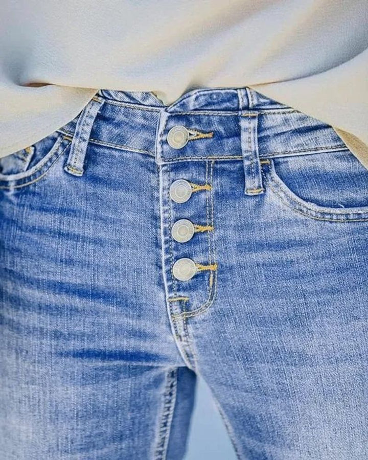 Fiona | Casual High Waisted Vintage Jeans