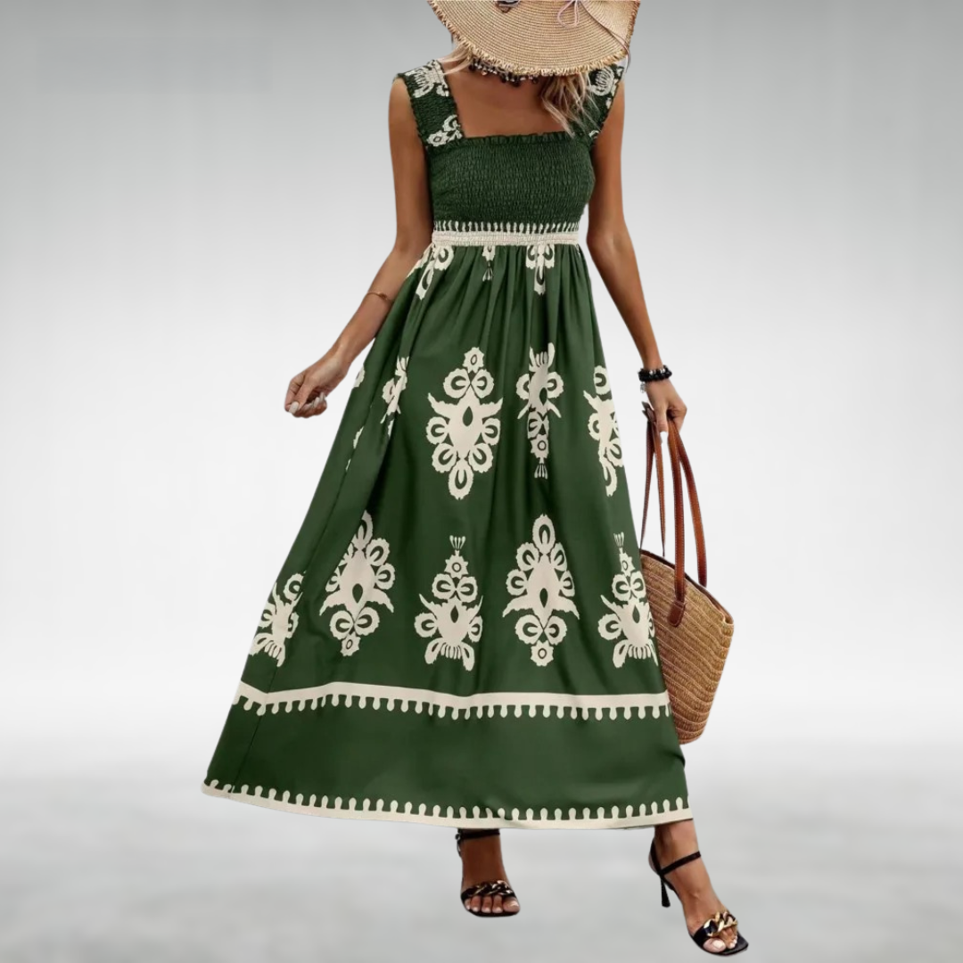 Lunessa™ | Elegant Pattern Dress