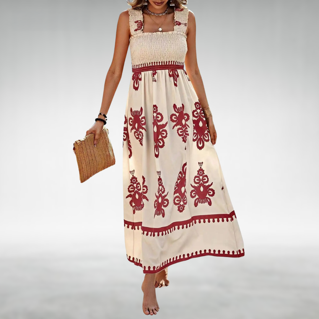 Lunessa™ | Elegant Pattern Dress