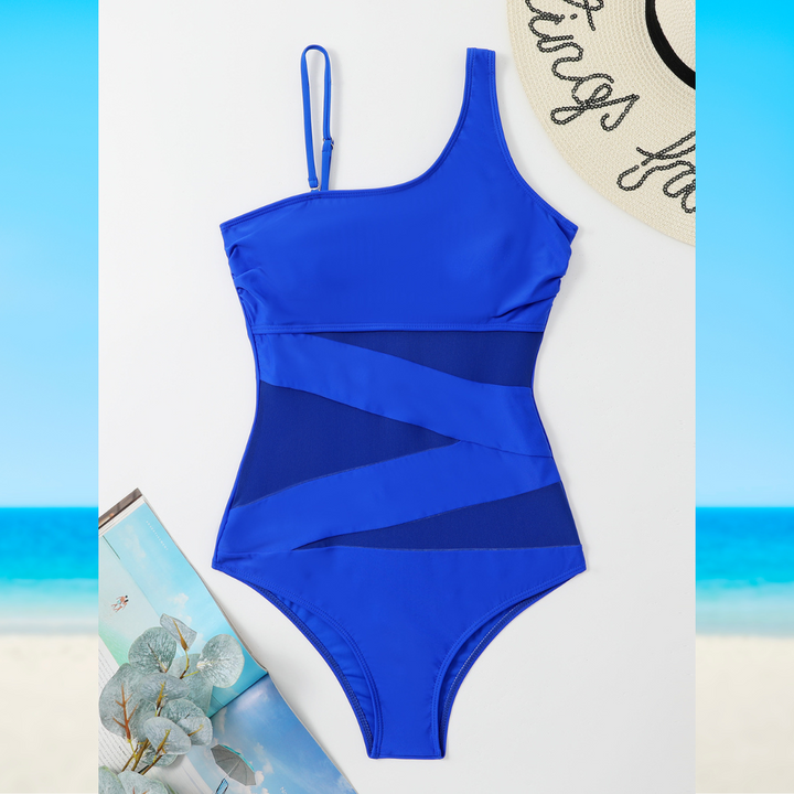 Lois™ | Chic Elegant Asymmetrical Swimsuit