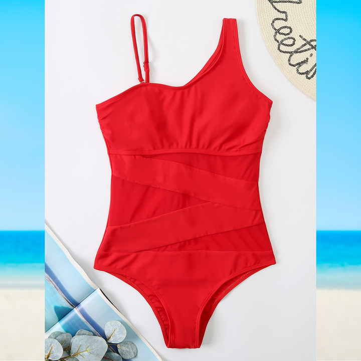 Lois™ | Chic Elegant Asymmetrical Swimsuit