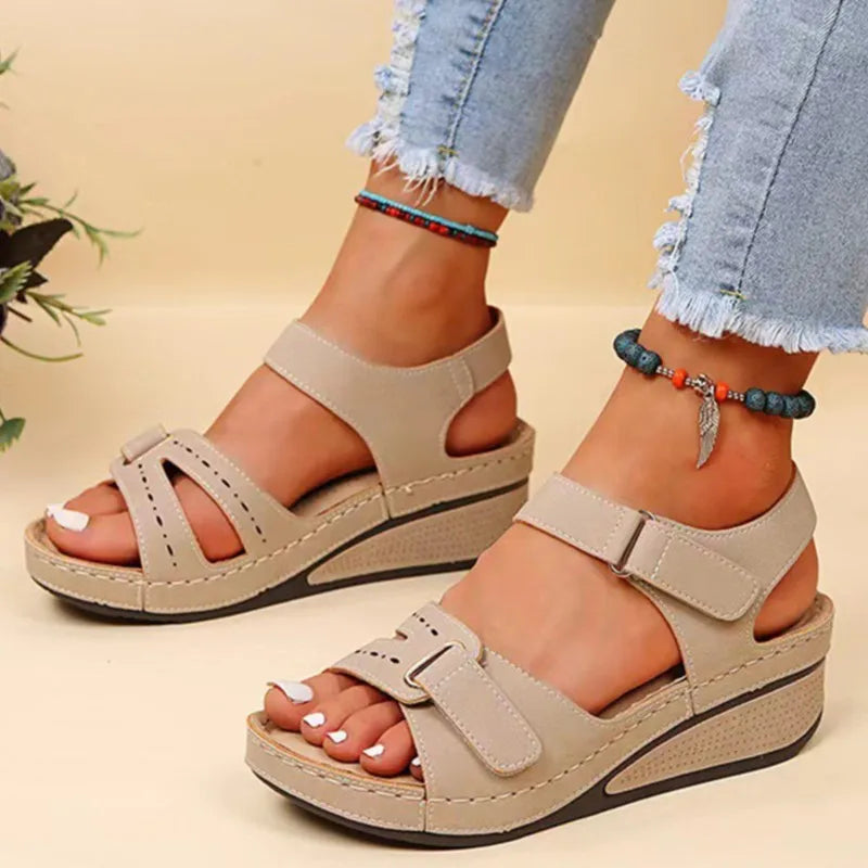 Althea™ | Premium Open-Toe Supportive Sandals