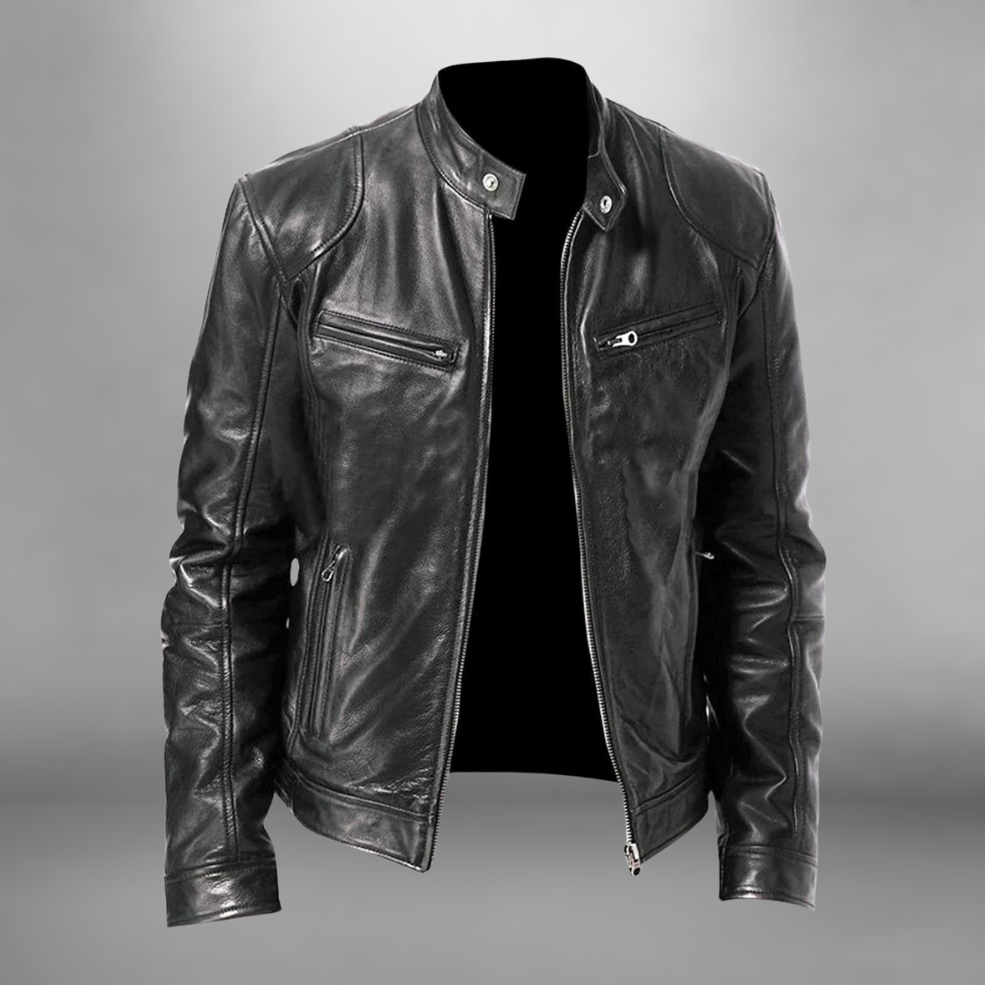 Clyde™ | Stylish Leather Men's Jacket