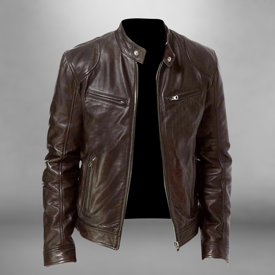 Clyde™ | Stylish Leather Men's Jacket