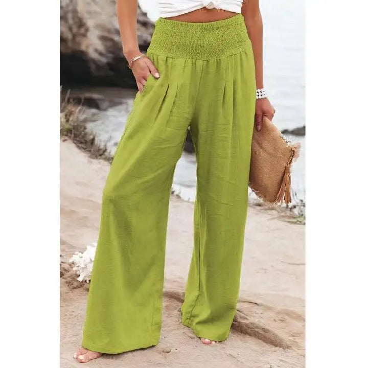 Lilah | Stylish Women's Cotton Pants - Comfortable with Every Step