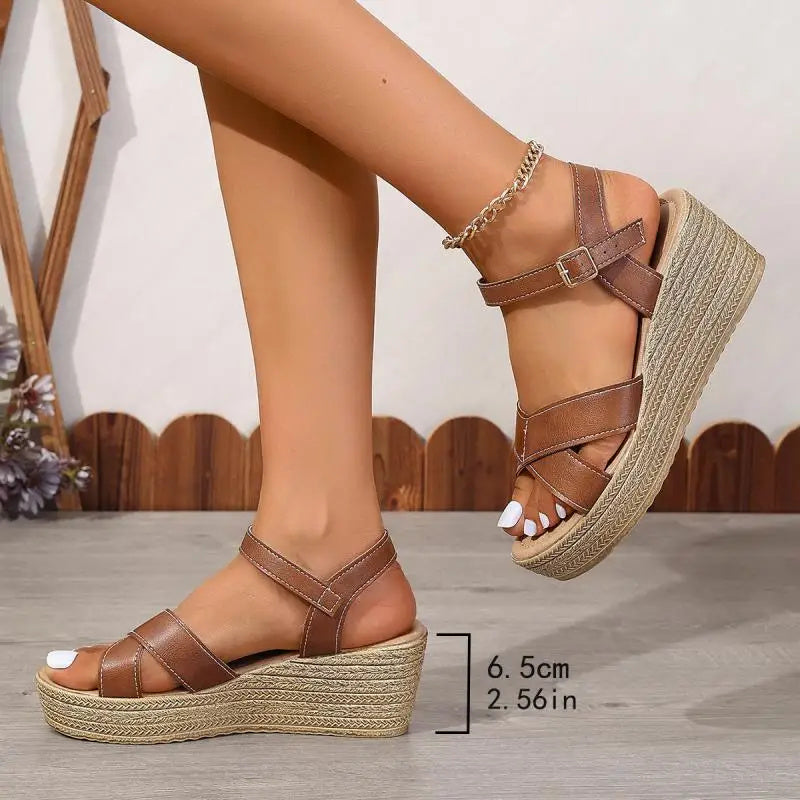 Maeryn™ | Elegant Premium Wedge Sandals