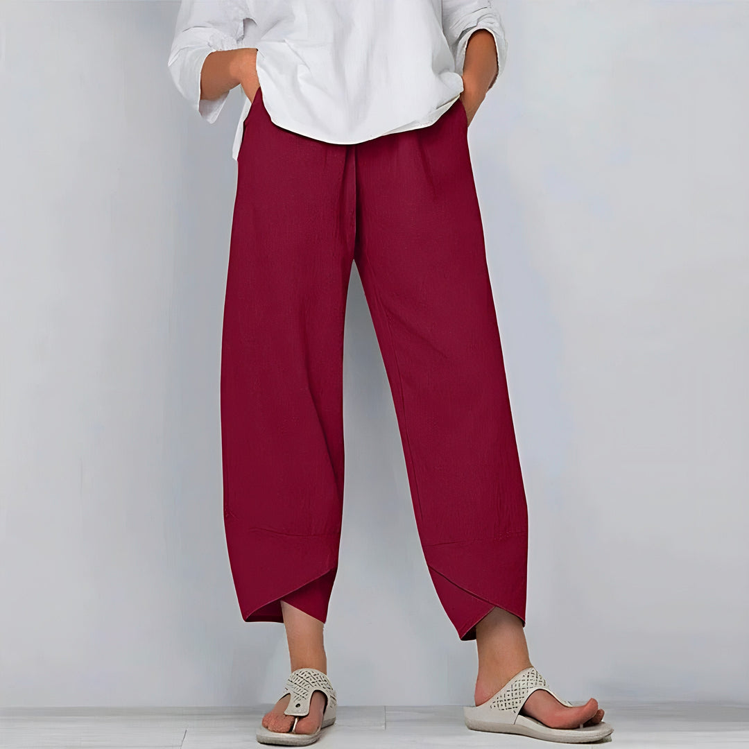 Adela | Casual Loose-Fit Trousers