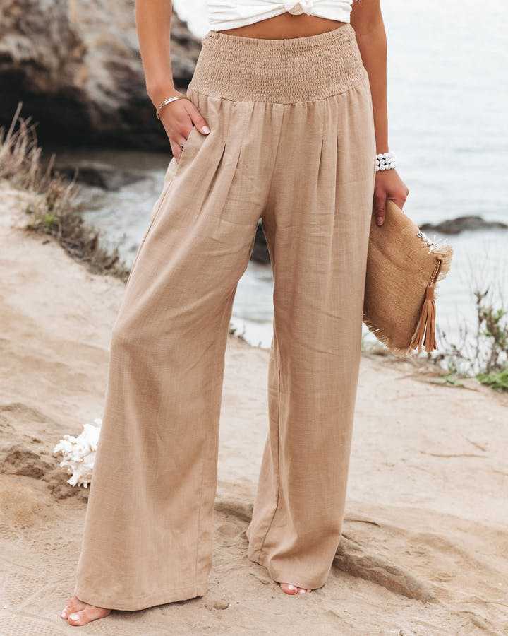 Maelle™ | Elegant Loose Wide Leg Beach Pants