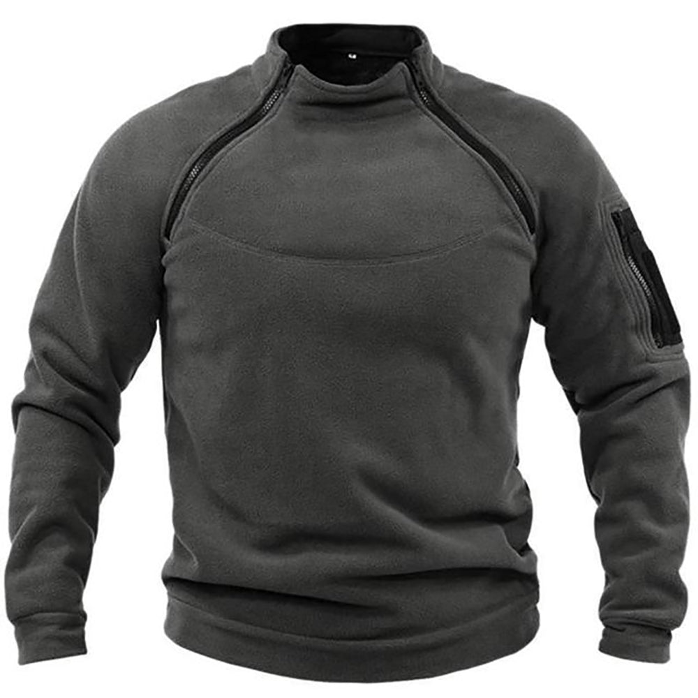 Jack | Single Colour Military Sweater