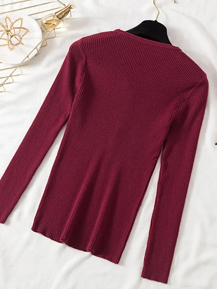 Oriana | Cozy Casual V-Neck Sweater