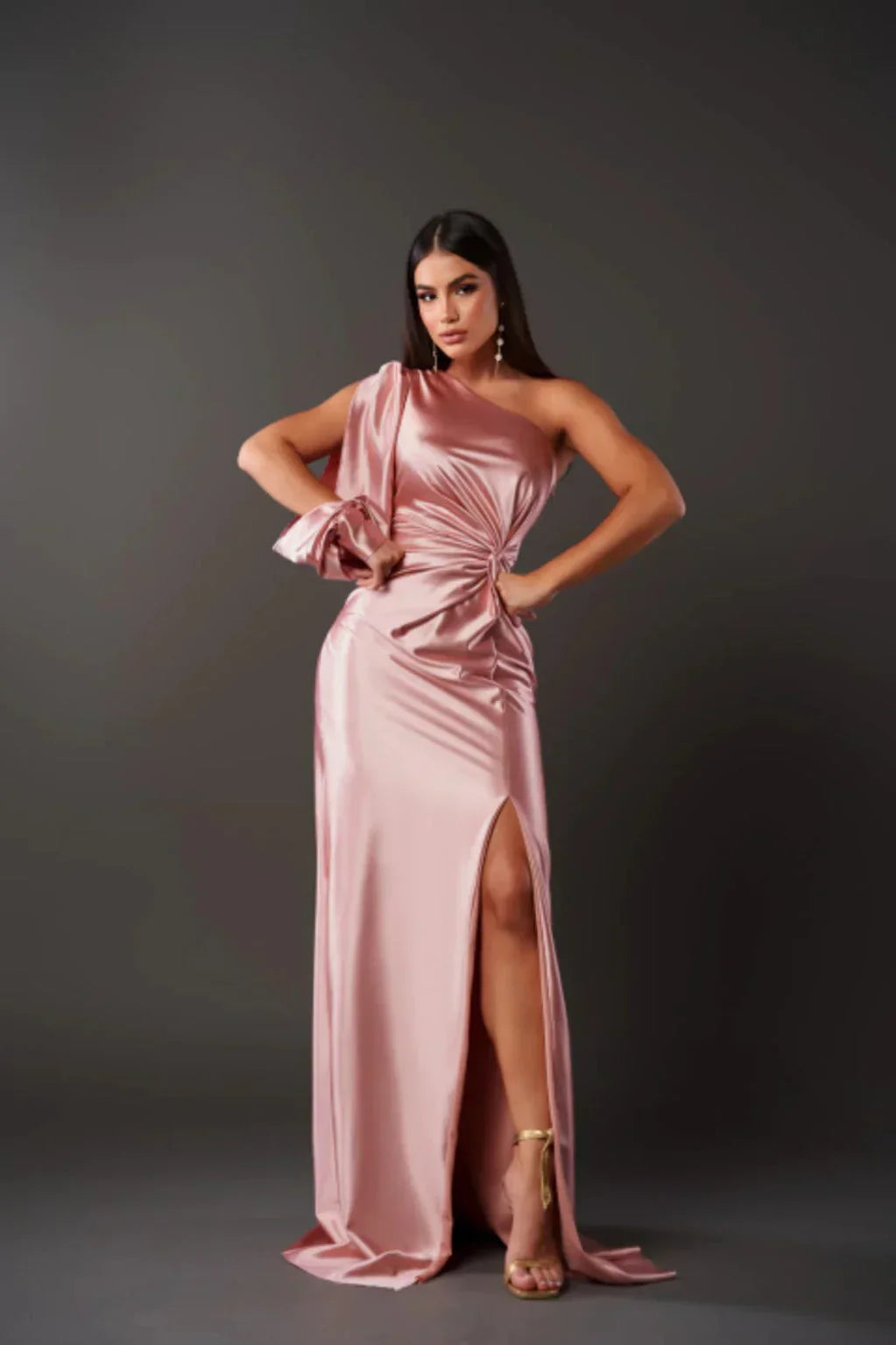 Karolina | Elegant Chic Slit Maxi Dress