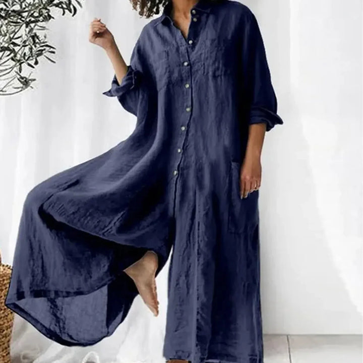 Hadley | One-Colour Boho Loose Jumpsuit