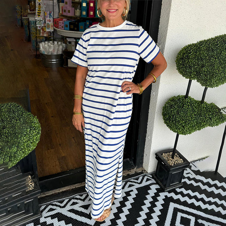 Arianna™ | Casual Striped Maxi Dress