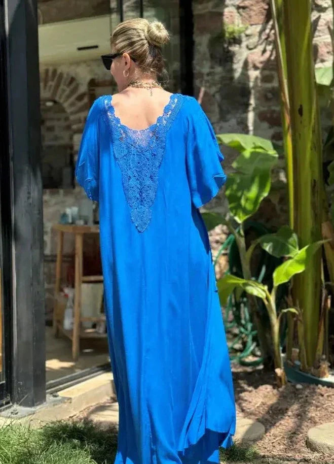 Arlena™ | Elegant Chic Embroidered Maxi Dress