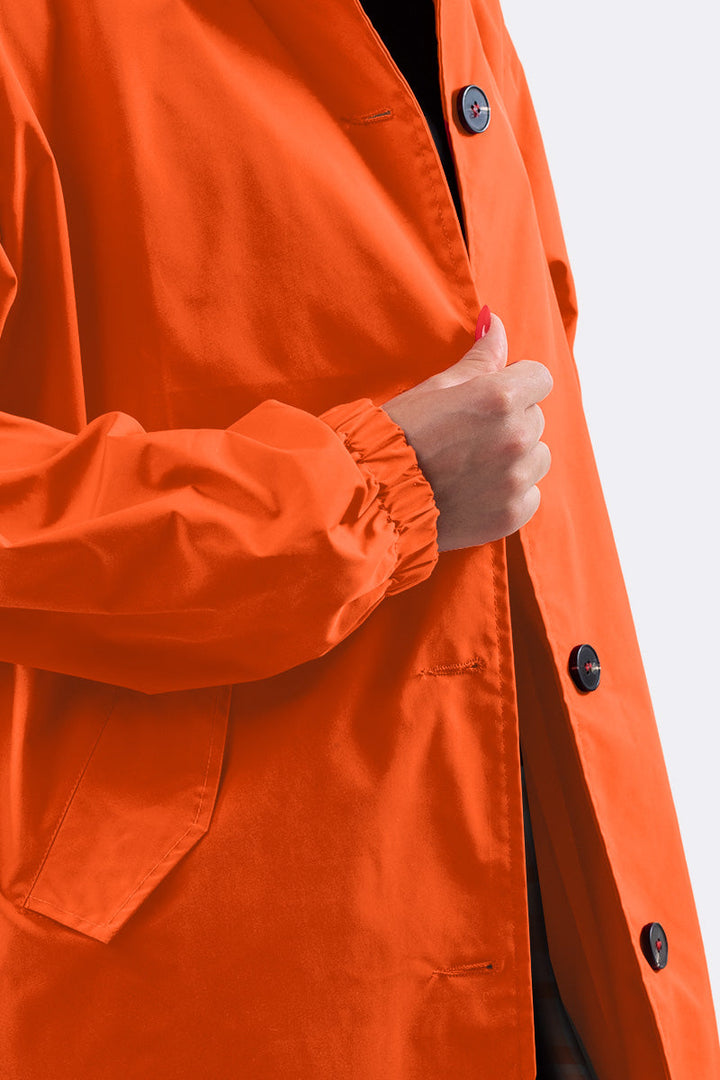 Liriana | Water Resistant Oversized Hooded Windbreaker Rain Jacket